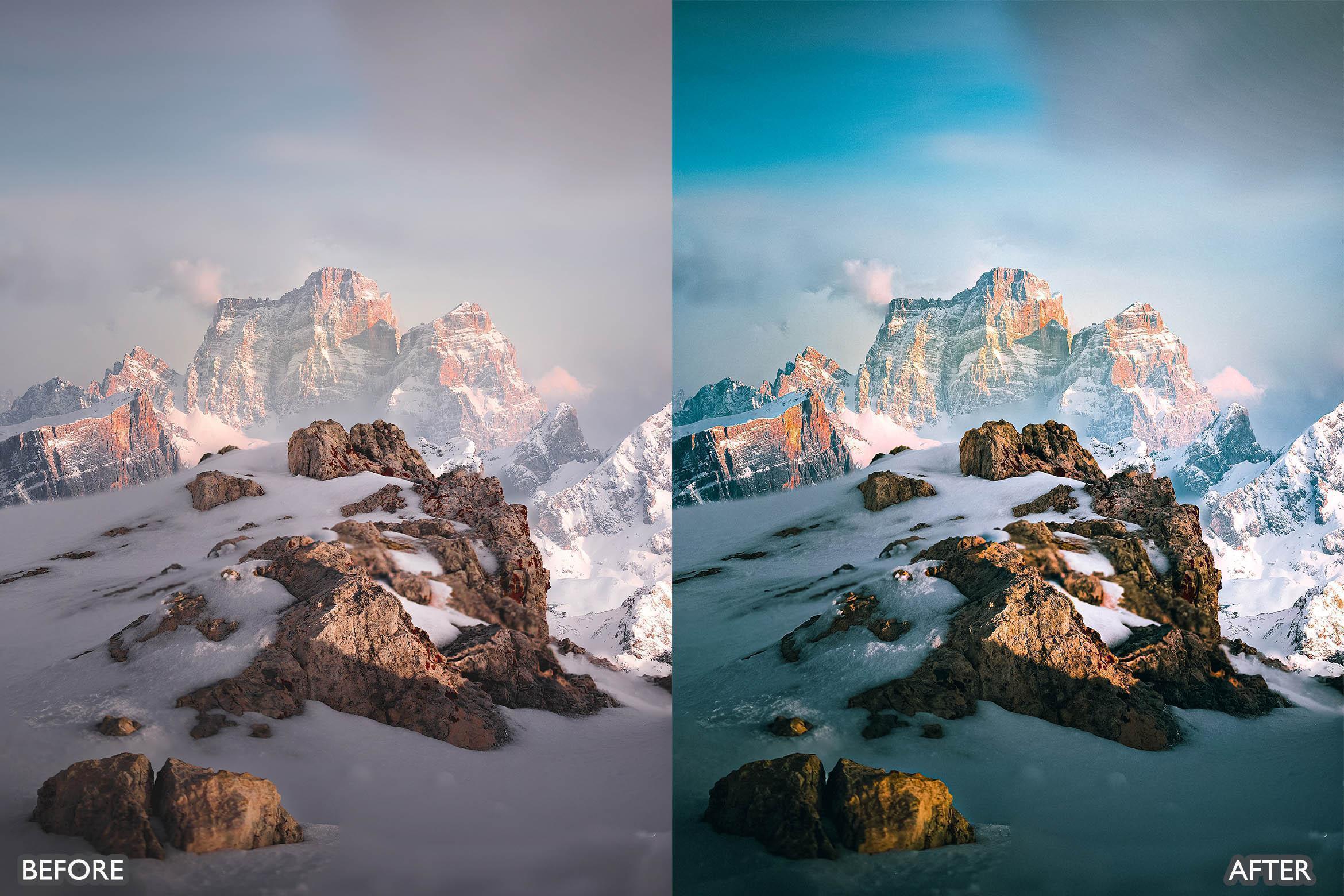 Snow Landscape Presets For Lightroom - Lightroom Presets - by AAA Presets