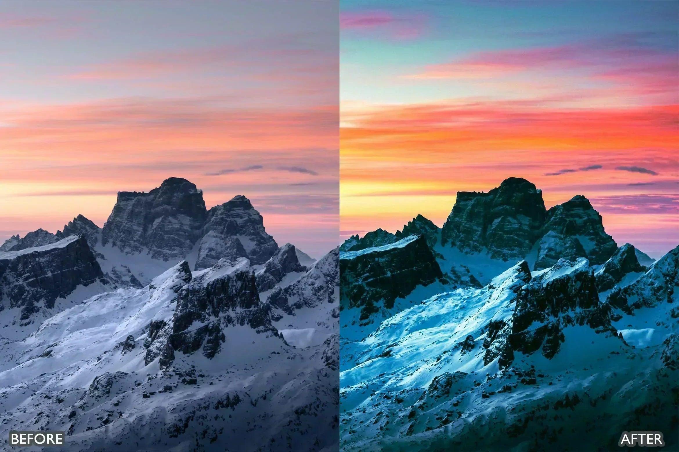 Snow Landscape Presets For Lightroom - adobe lightroom presets, instagram presets, landscape presets, lightroom presets, presets before and after, professional lightroom presets - aaapresets.com