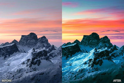 Snow Landscape Presets For Lightroom - adobe lightroom presets, instagram presets, landscape presets, lightroom presets, presets before and after, professional lightroom presets - aaapresets.com