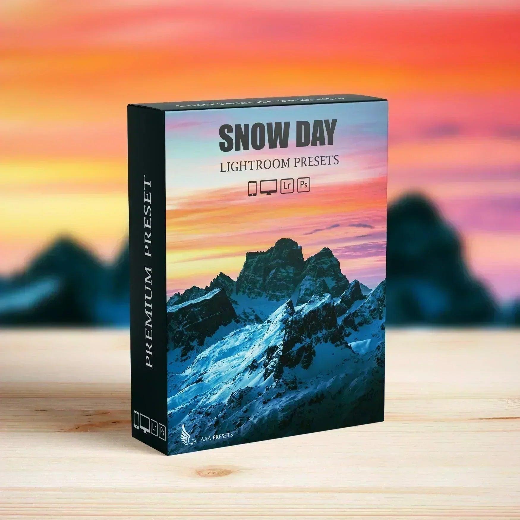 Snow Landscape Presets For Lightroom - Lightroom Presets - by AAA Presets