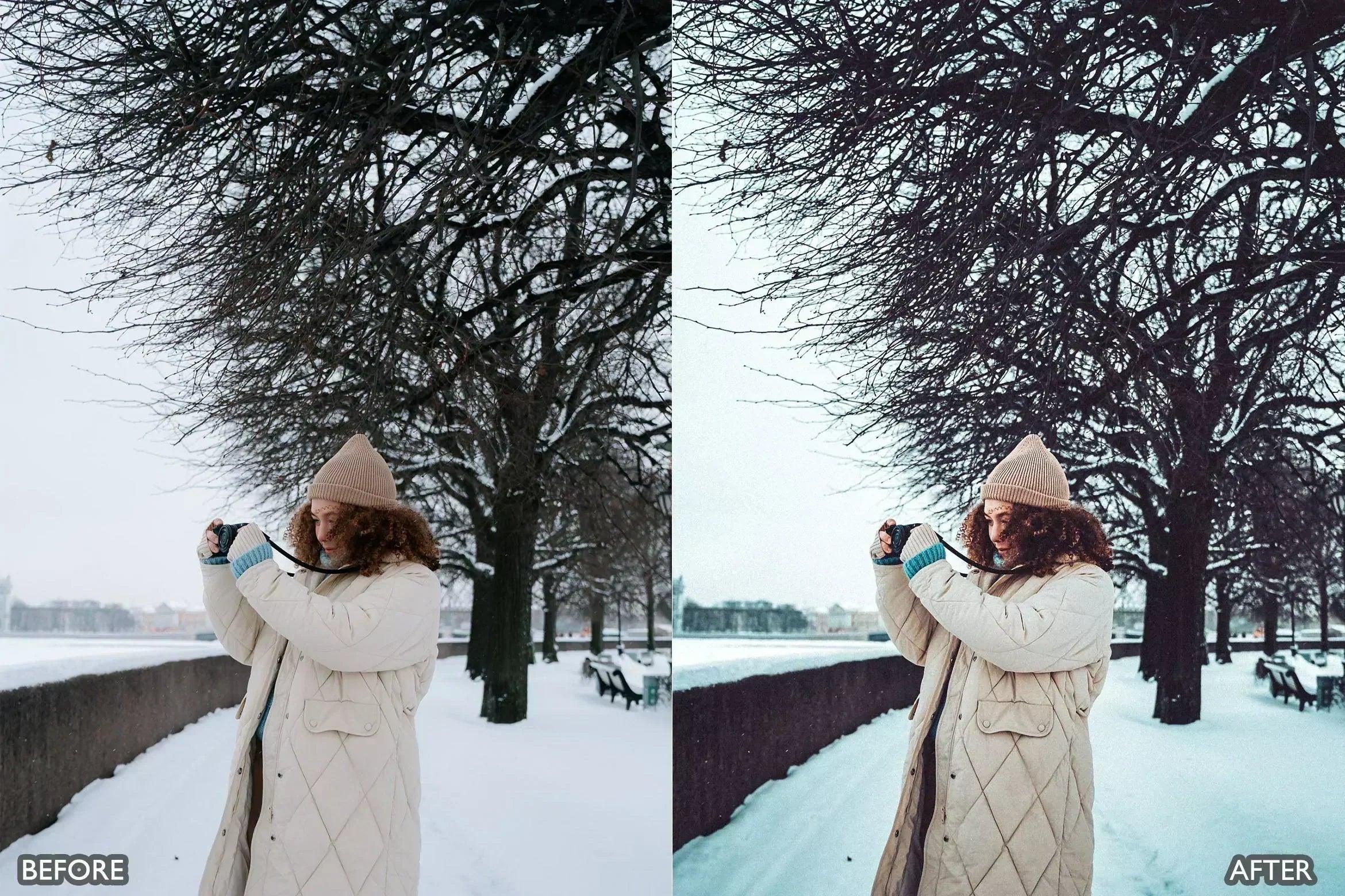 Snow Winter Lightroom Presets - adobe lightroom presets, Blogger presets, Cinematic Presets, instagram presets, lightroom presets, Portrait presets, presets before and after, professional lightroom presets, snow presets, winter presets - aaapresets.com