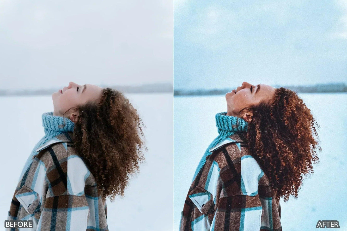 Snow Winter Lightroom Presets - adobe lightroom presets, Blogger presets, Cinematic Presets, instagram presets, lightroom presets, Portrait presets, presets before and after, professional lightroom presets, snow presets, winter presets - aaapresets.com