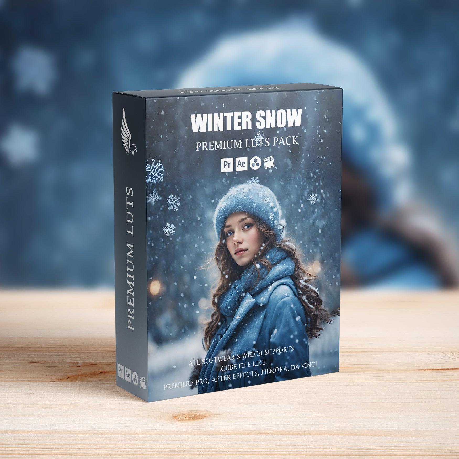 Snow Winter LUTs for Cinematic Snowy Scenes - Video LUTs - by AAA Presets