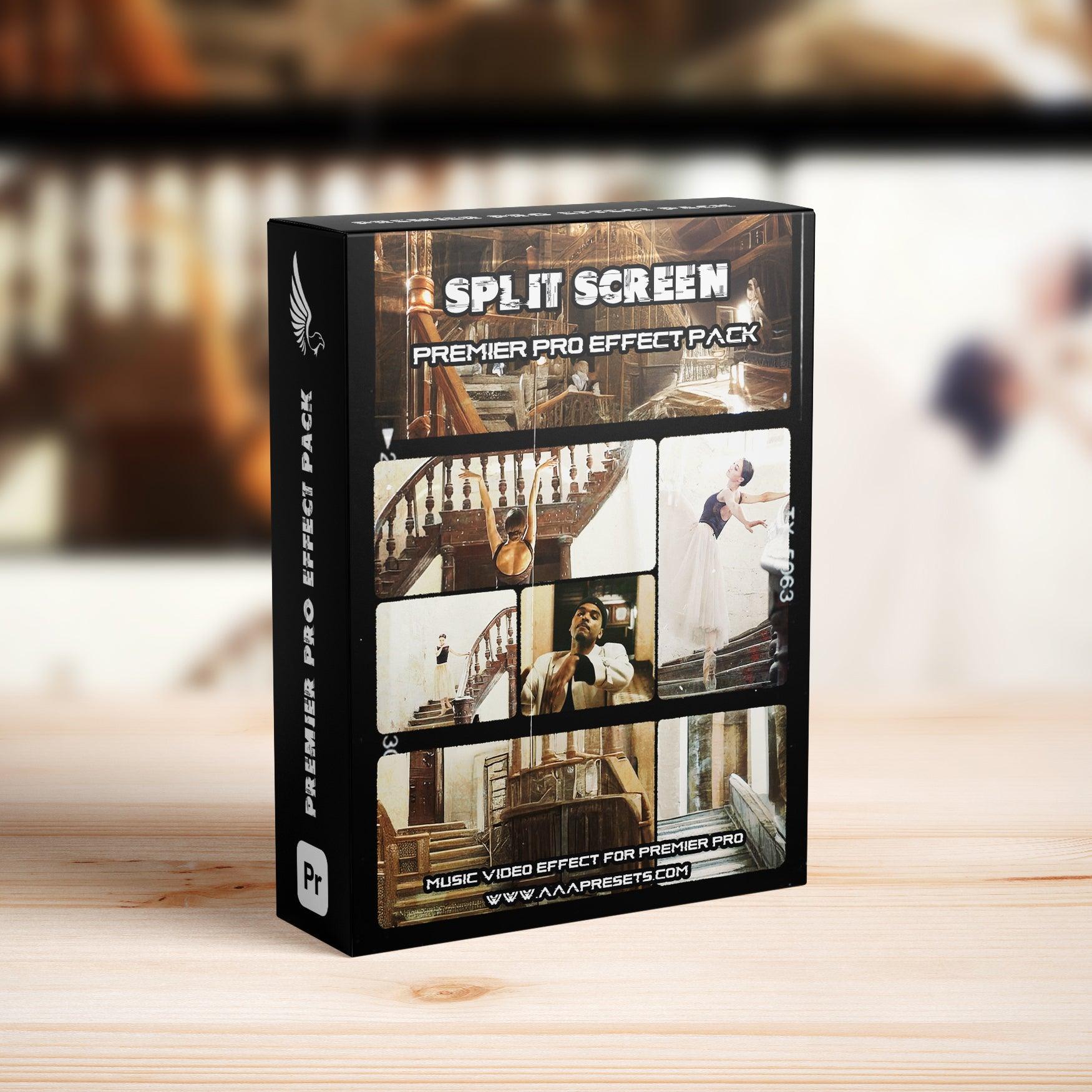 Split Screen Film Mattes in Premiere Pro - Premiere Pro Transitions - by AAA Presets