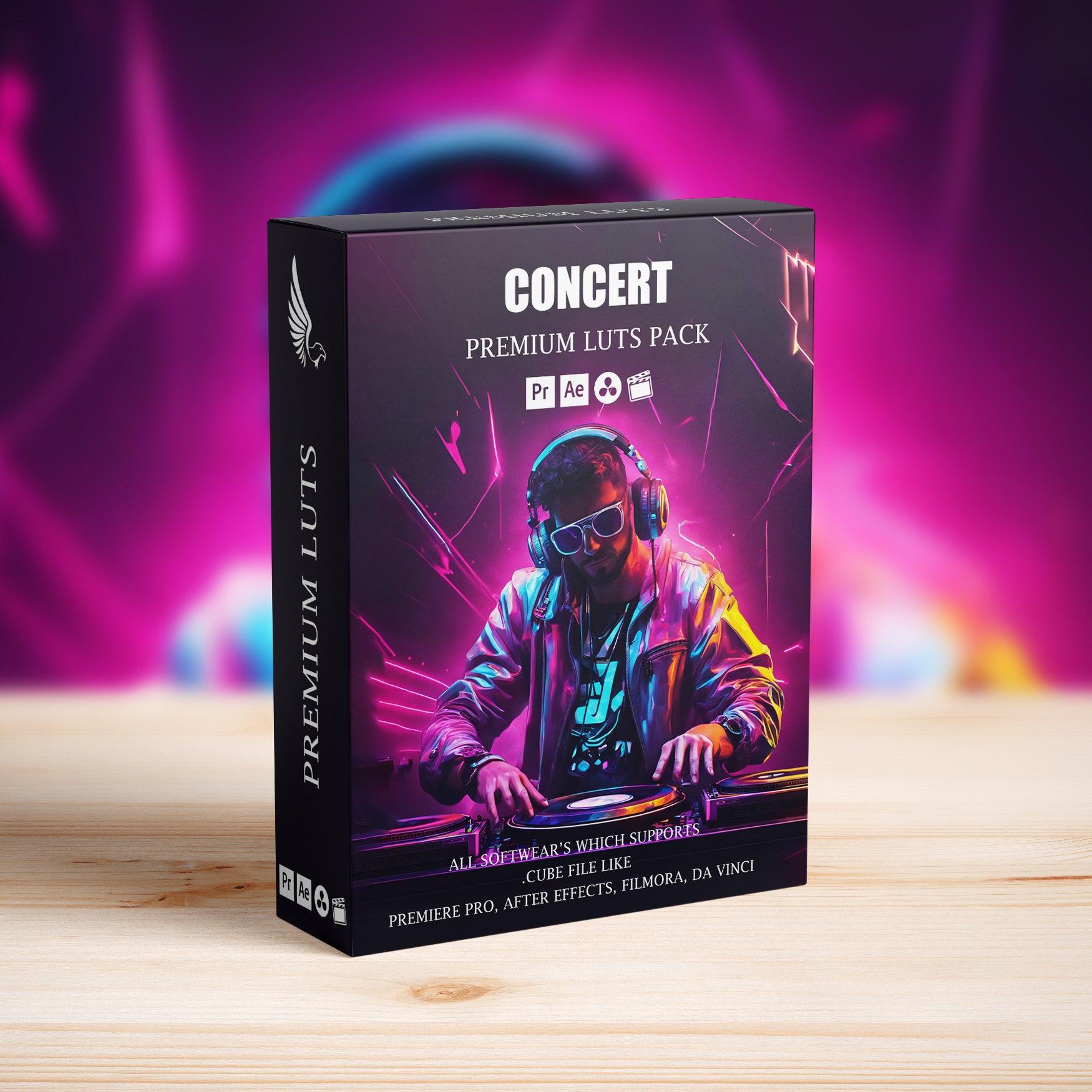 Ultimate Concert Video LUTs – Enhance Your Live Footage - Video LUTs - by AAA Presets