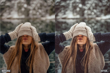 White Snow Lover Lightroom Presets - adobe lightroom presets, Blogger presets, bright presets, Cinematic Presets, instagram presets, lightroom presets, Portrait presets, presets before and after, professional lightroom presets, winter presets - aaapresets.com