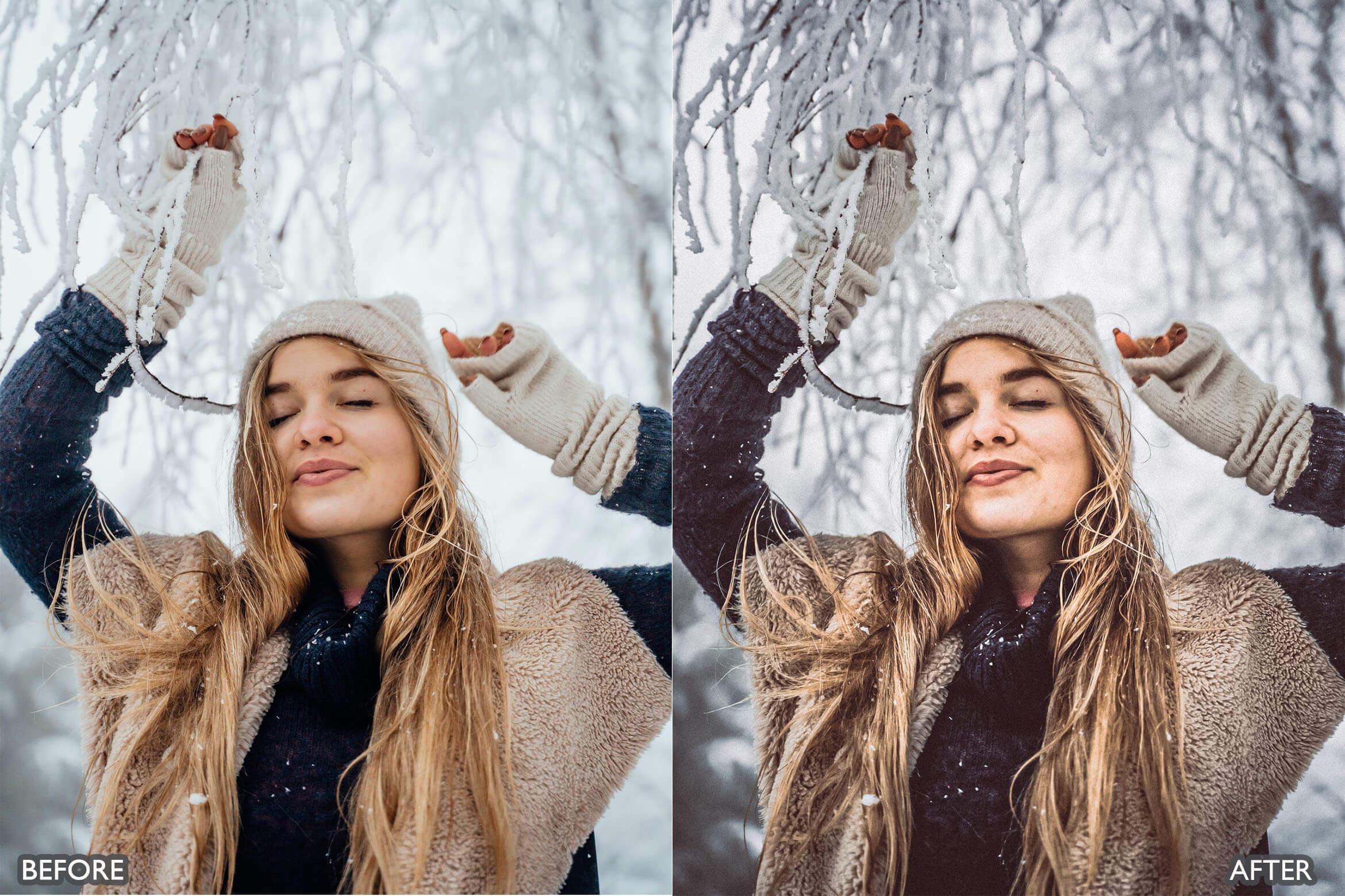 White Snow Lover Lightroom Presets - adobe lightroom presets, Blogger presets, bright presets, Cinematic Presets, instagram presets, lightroom presets, Portrait presets, presets before and after, professional lightroom presets, winter presets - aaapresets.com