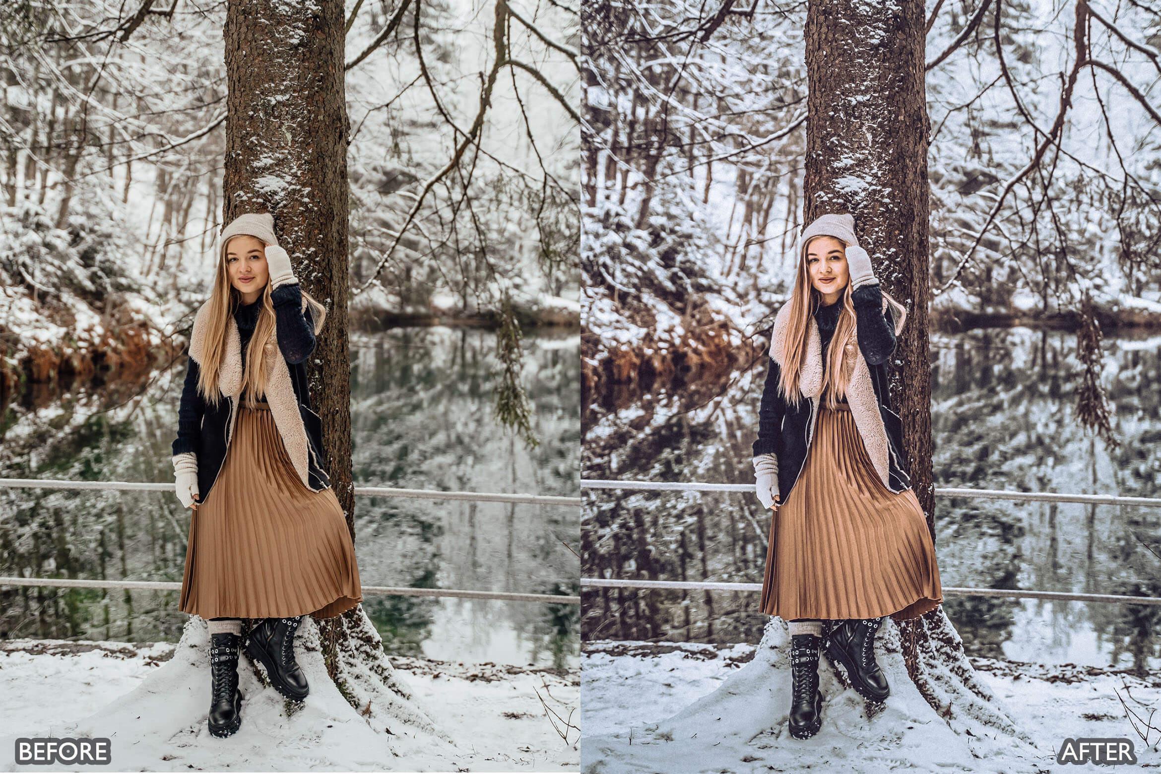 White Snow Lover Lightroom Presets - adobe lightroom presets, Blogger presets, bright presets, Cinematic Presets, instagram presets, lightroom presets, Portrait presets, presets before and after, professional lightroom presets, winter presets - aaapresets.com