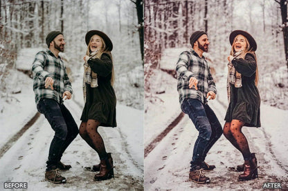 Winter joy Lightroom Presets - adobe lightroom presets, Blogger presets, Cinematic Presets, instagram presets, lightroom presets, Portrait presets, presets before and after, professional lightroom presets, winter presets - aaapresets.com