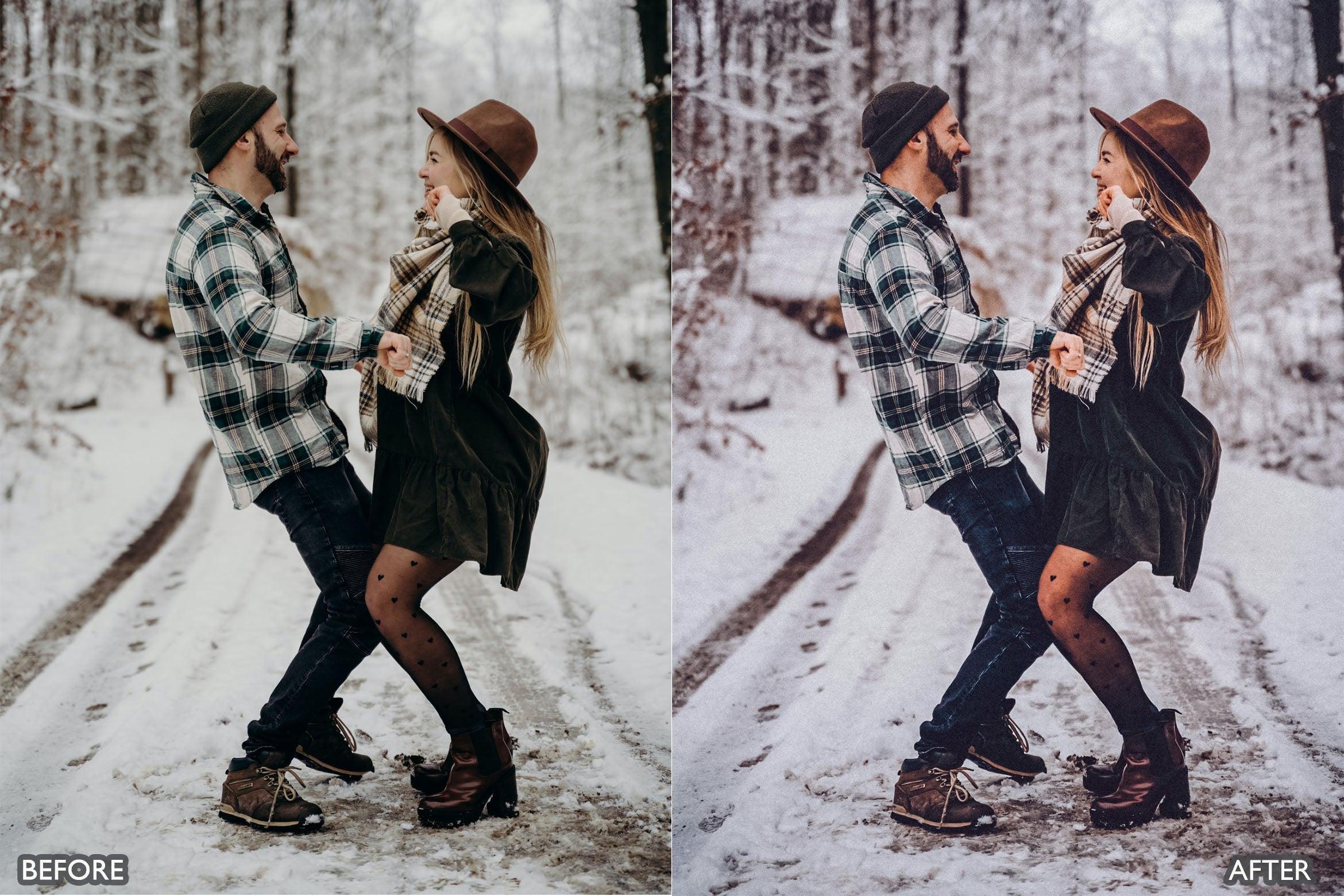 Winter joy Lightroom Presets - adobe lightroom presets, Blogger presets, Cinematic Presets, instagram presets, lightroom presets, Portrait presets, presets before and after, professional lightroom presets, winter presets - aaapresets.com