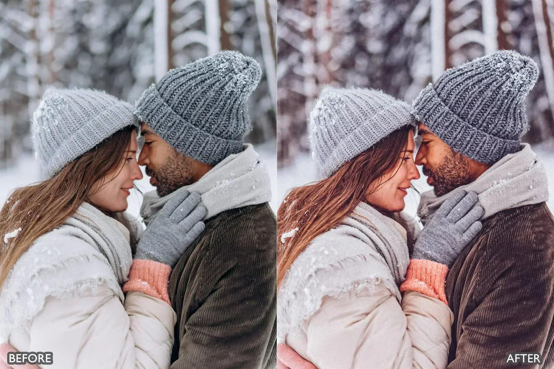 Winter joy Lightroom Presets - adobe lightroom presets, Blogger presets, Cinematic Presets, instagram presets, lightroom presets, Portrait presets, presets before and after, professional lightroom presets, winter presets - aaapresets.com