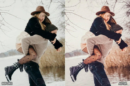 Winter joy Lightroom Presets - adobe lightroom presets, Blogger presets, Cinematic Presets, instagram presets, lightroom presets, Portrait presets, presets before and after, professional lightroom presets, winter presets - aaapresets.com