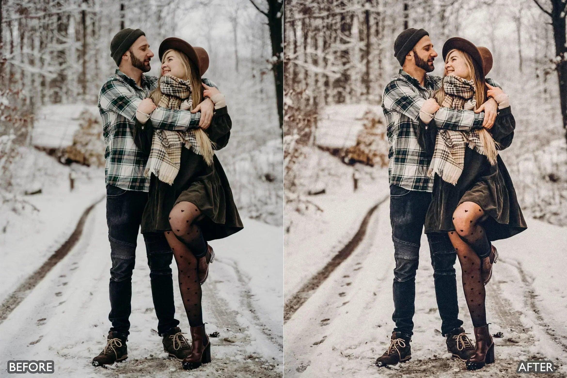 Winter joy Lightroom Presets - adobe lightroom presets, Blogger presets, Cinematic Presets, instagram presets, lightroom presets, Portrait presets, presets before and after, professional lightroom presets, winter presets - aaapresets.com