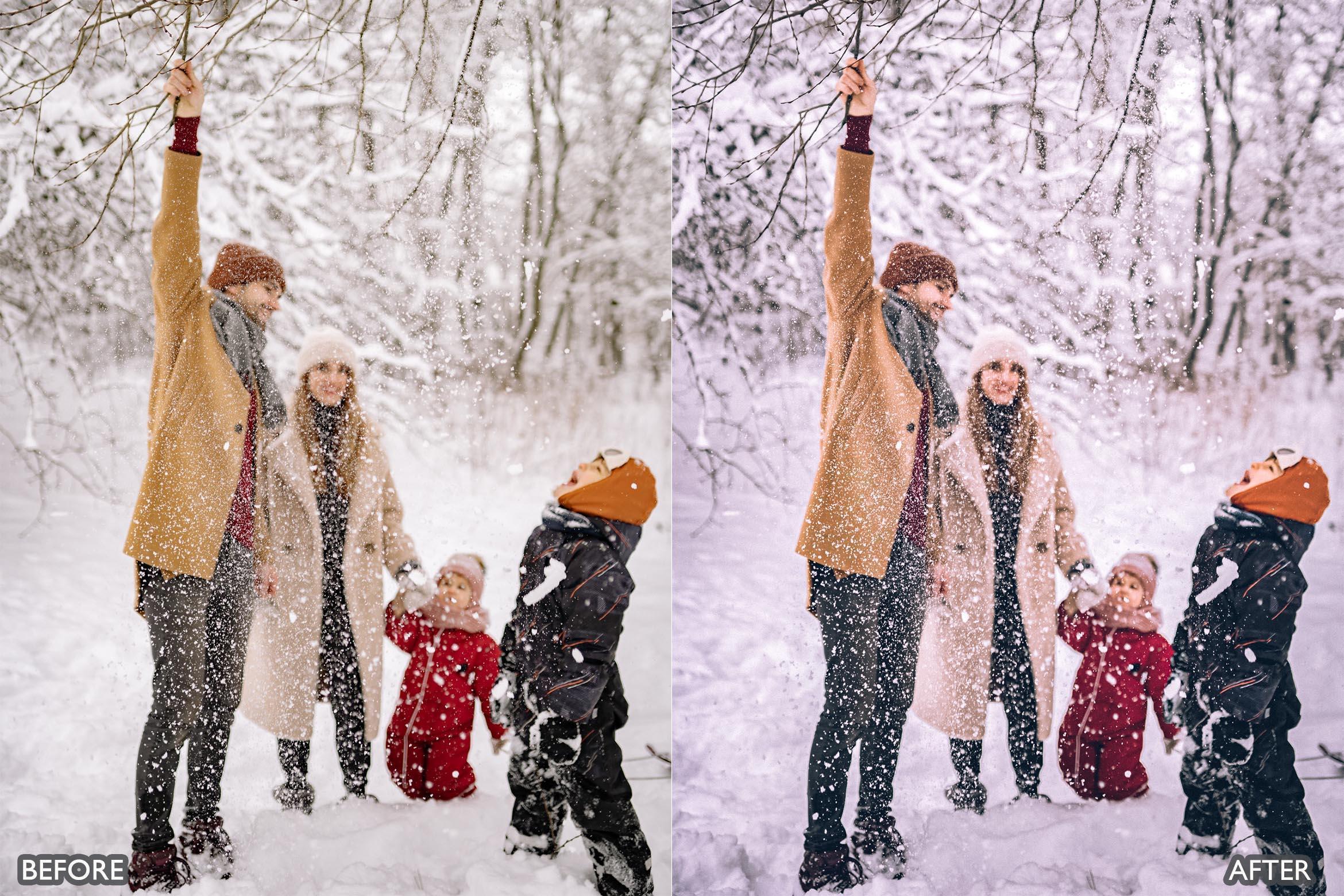 Winter Snow Lightroom Presets - Lightroom Presets - by AAA Presets