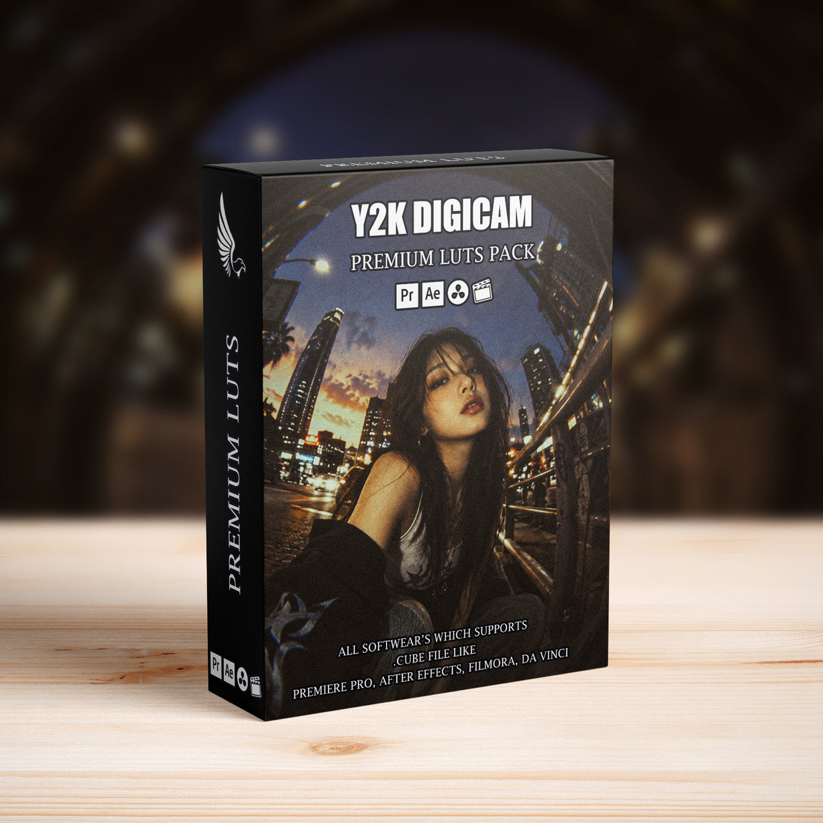 Y2K Digicam Cinematic LUTs Pack product cover