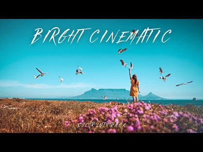 Bright Portrait Cinematic Film LUTs Pack