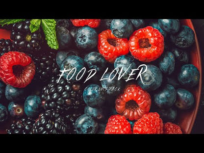 Cinematic Food Videography LUT Color Preset Pack