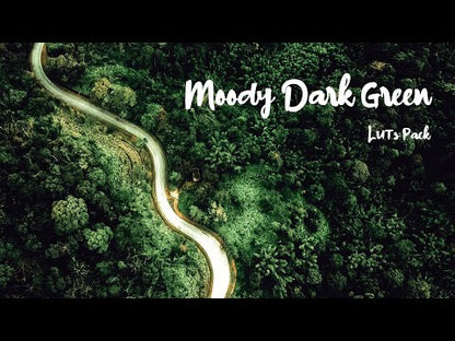 Moody Green Drone LUTs Pack
